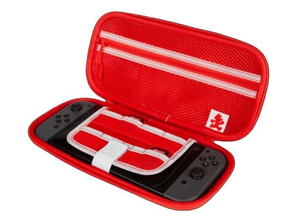 PowerA - Fodral för spelkonsol - vit, röd - Mario - för Nintendo Switch, Nintendo Switch Lite, Nintendo Switch OLED