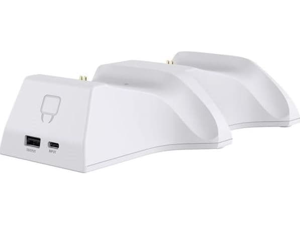 Venom Twin Docking Station - Laddningsställ + batteri 2 x - NiMH - 850 mAh (USB) - vit - för Microsoft Xbox One Wireless Controller, Wireless Control