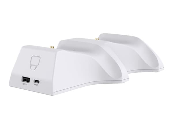 Venom - Latausteline + akku 2 x - NiMH - 850 mAh (USB) - valkoinen - Microsoft Xbox One Wireless Controller, langaton ohjain, langaton ohjain