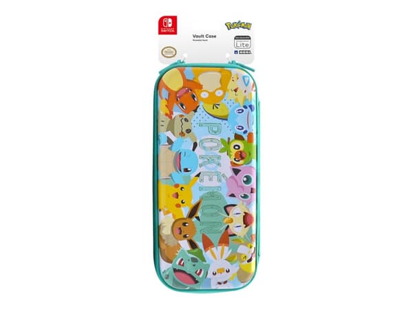 HORI Vault - Eske for spillekonsoll - helfarge - Pokémon: Pikachu & Friends - for Nintendo Switch, Nintendo Switch Lite