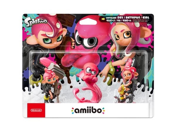Nintendo amiibo Splatoon Octoling 3-pack (NIFA0108)