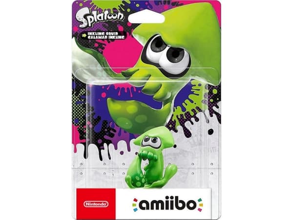 Nintendo Amiibo Figure Inkling Squid / Wii U