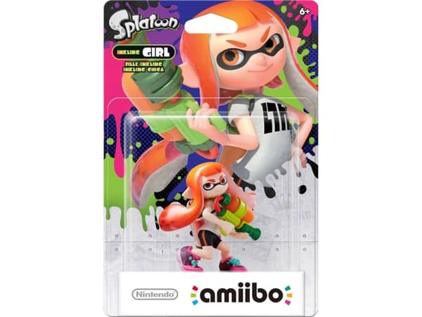 Nintendo amiibo Inkling Girl - Ekstra videospillfigur for spillkonsoll
