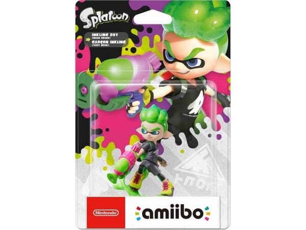 Nintendo amiibo Inkling Boy - Splatoon - ekstra videospillfigur for spillkonsoll
