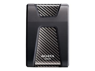 ADATA DashDrive Durable HD650 - Harddisk - 4 TB - ekstern (bærbar) - 2.5" - USB 3.1 - 256-bit AES - svart