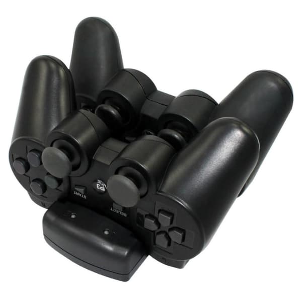 Playstation 3/PS3 Move Dobbelt ladestativ/ladestativ
