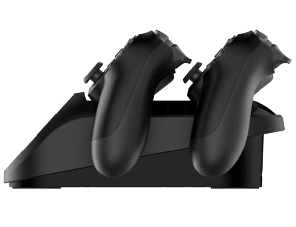 Kaksoistelakointiasema PS4:n ohjaimelle / GamePadille iPega PG-9180 (musta)