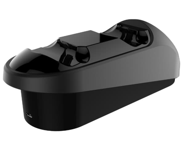 Kaksoistelakointiasema PS4:n ohjaimelle / GamePadille iPega PG-9180 (musta)