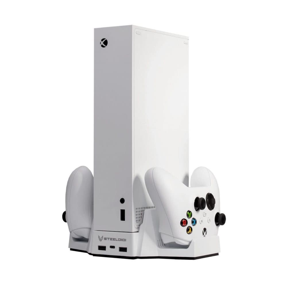 SteelDigi JADE MOHAWK Laddning & Kylstation för Xbox Series S - Vit