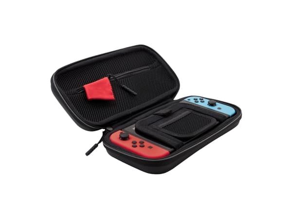 PDP 500-224-ADS, Hardplast, Nintendo, Flerfarget, Nintendo Switch, Nintendo Switch Lite, Nintendo Switch OLED, Ripebestandig, Glidelås