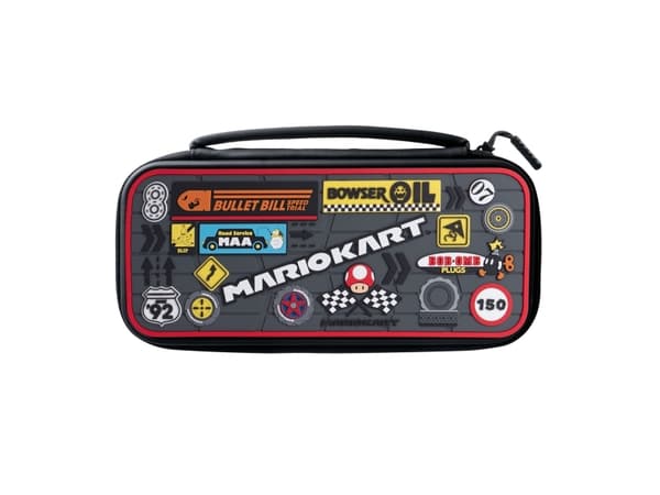 PDP 500-224-ADS, Hårt fodral, Nintendo, Multifärg, Nintendo Switch, Nintendo Switch Lite, Nintendo Switch OLED, Reptålig, Dragkedja