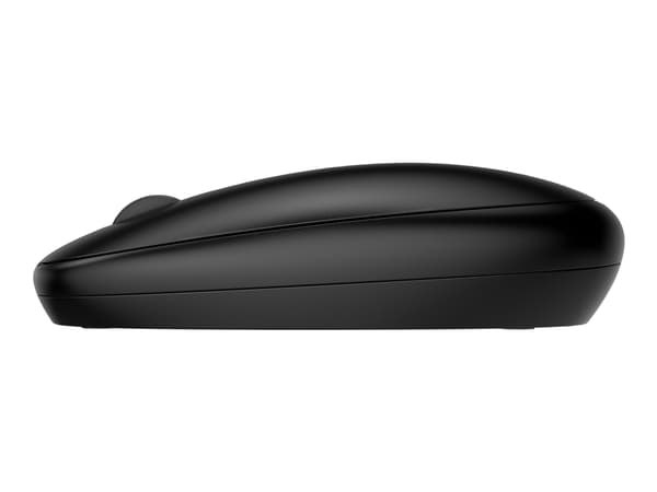 HP 240 - Mus - höger- och vänsterhänta - optisk - 3 knappar - trådlös - Bluetooth 5.1 - gagatsvart - för Laptop 14, 14s, 15, 15s, 17; Pavilion 32