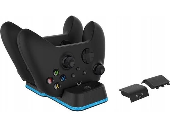 JYS ladestasjon+ 2x batteri for Xbox One X Pad / Jys-x129