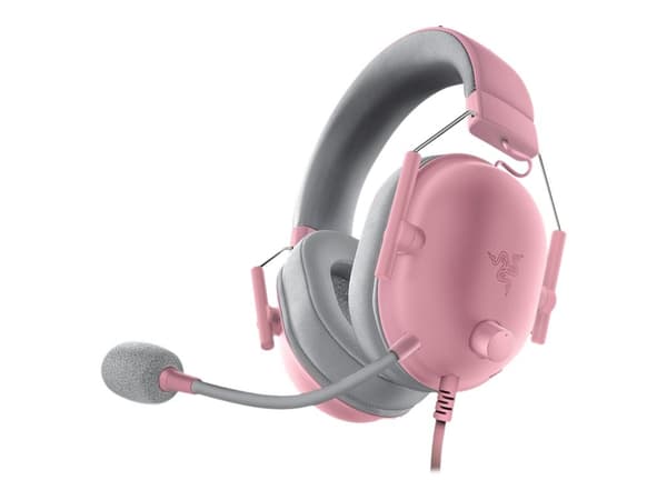 Razer Blackshark V2 X, Langallinen, Pelaaminen, 12 - 28000 Hz, 240 g, Kuulokkeet, Vaaleanpunainen