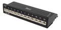 Miniatyrbillede 2 af 10: DELTACO Patch Panel, 12xRJ45, Cat6a, wall-mountable, metal, black