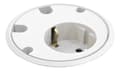 Miniatyrbilde 1 av 2: Powerdot - El, 4 Kabelhål, Vit