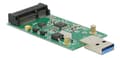 Pikkukuva 1 / 4: DeLOCK USB 3.0 - mSATA sovitin, 5Gb/s, 1xUSB type A uros, 1xmSATA