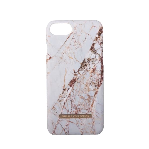 Onsala Mobilskal Soft White Rhino Marble - iPhone 6 / 7 / 8 / SE