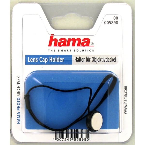 HAMA Objektivdæksel holder med gummibånd