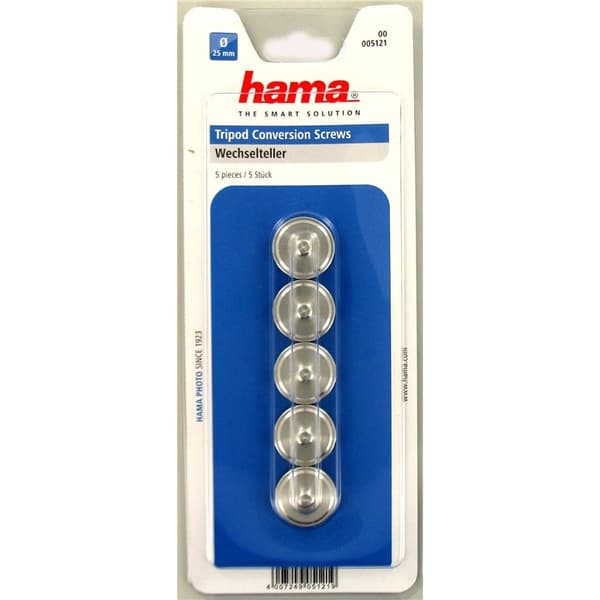 Hama Omvändningsskruv 3/8-1/4, 5-pack