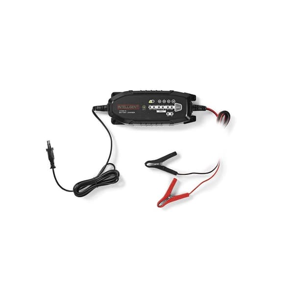 Nedis Bly Batteri Oplader | 6 / 12 / 12.8 V DC | 3.8 A | Opladning | Euro / Type C (CEE 7/16) | Batteri klemmer | Energi fra batteritype: AGM / Gel /