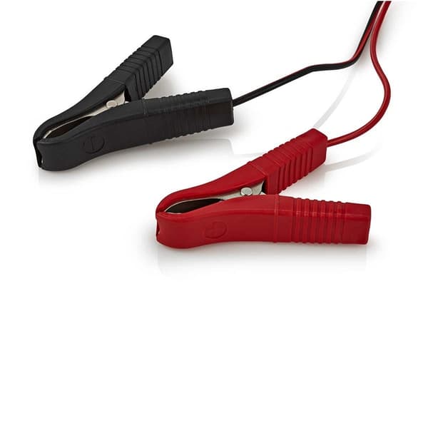 Nedis Bly Batteri Oplader | 6 / 12 / 12.8 V DC | 3.8 A | Opladning | Euro / Type C (CEE 7/16) | Batteri klemmer | Energi fra batteritype: AGM / Gel /