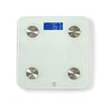 Miniatyrbild 4 av 11: Nedis SmartLife Hälso Vågar | Wi-Fi | Ben / BMR / Fett / Muskler / Vatten / Vikt | 8 | Max last: 180 kg | Android™ / IOS | Glas | Vit