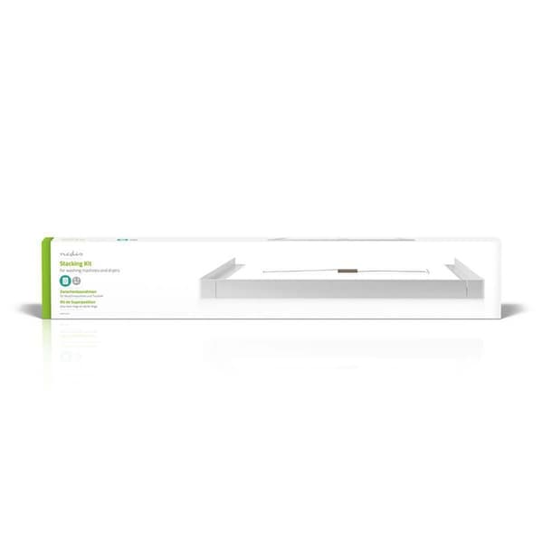 Nedis Universal Stacking Kit for vaskemaskin og tørketrommel | Universell | 605 mm | Hvit