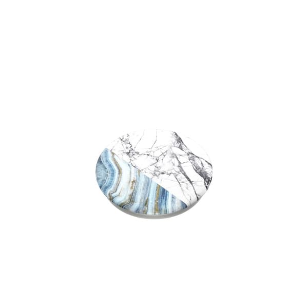 PopSockets Aegean Marble Avtagbart Grip med Ställfunktion
