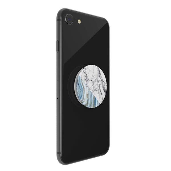 PopSockets Aegean Marble Avtagbart Grip med Ställfunktion