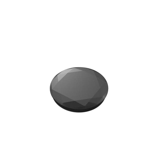 POPSOCKETS Metallic Diamond Black Irrotettava Grip Telinetoiminto Premium
