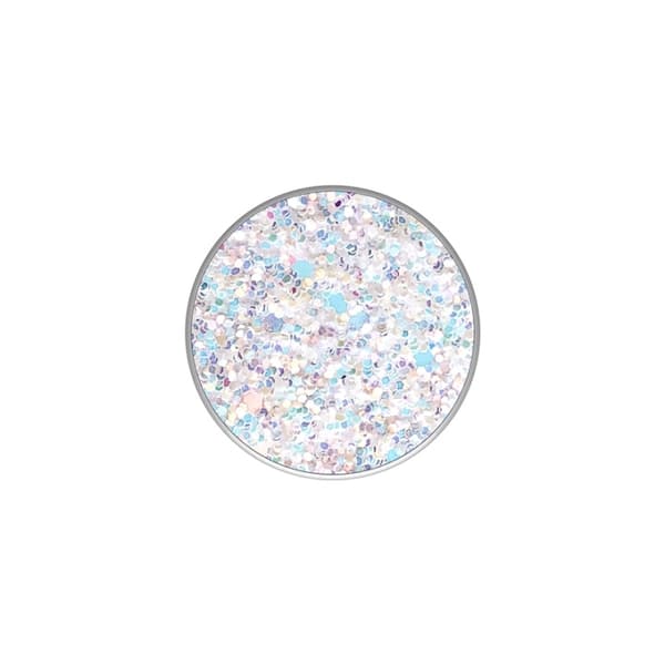 PopSockets PopGrip PREMIUM Sparkle Snow White Flerfarvet