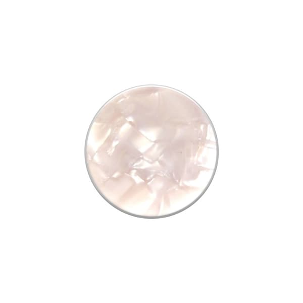 PopSockets PopGrip Original Pearl White Helmi, Valkoinen