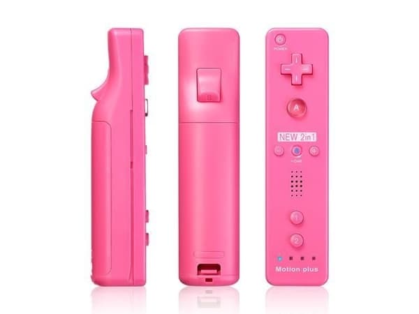 Remote Plus Wii/Wii U, vaaleanpunainen