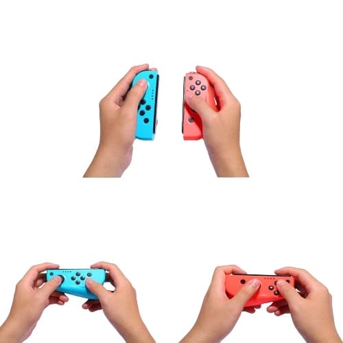 Gamepad för Nintendo Switch, Röd/Blå