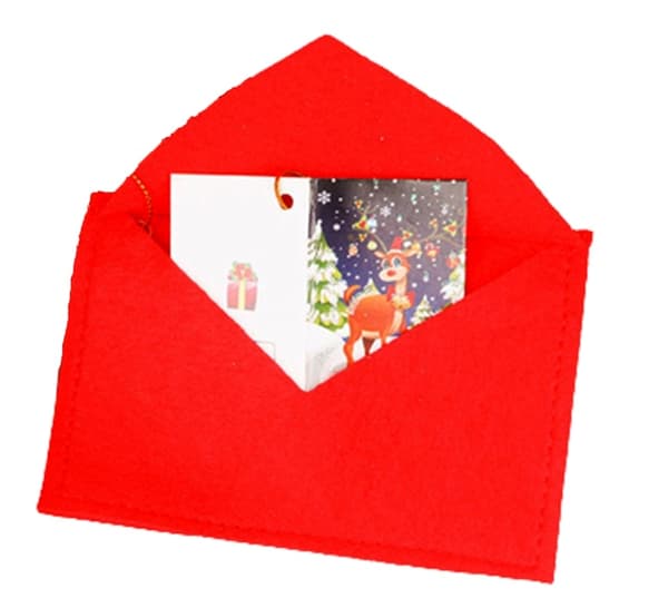 Julgransdekoration, Vykort