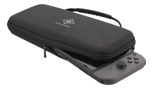 DELTACO GAMING hardt beskyttelsesetui for Nintendo Switch, 10 lommer for spill