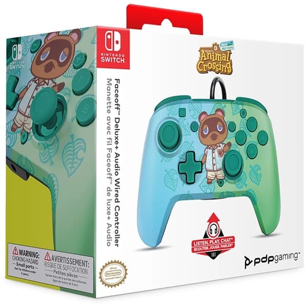 PDP Trådad handkontroll till Nintendo Switch, Animal Crossing