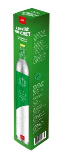 AGA Biogon C kulsyrepatron 425 g, grøn