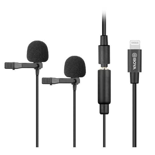 Lavalier microphone for iOS