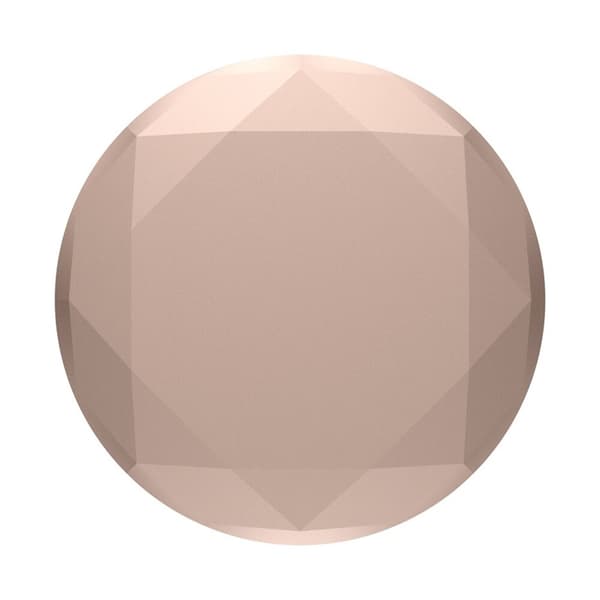 POPSOCKETS Metallic Diamond Rose Gold  Avtagbart Grip med stativfunksjon Premium