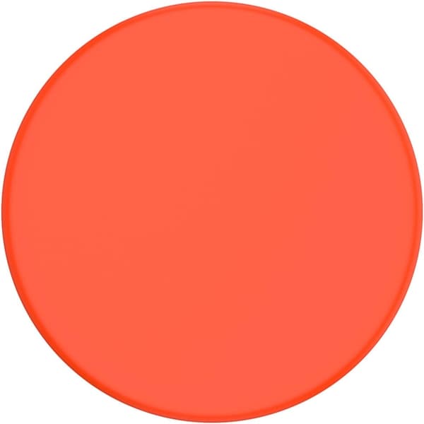 PopSockets Neon Electric Orange Avtagbart Grip med Ställfunktion