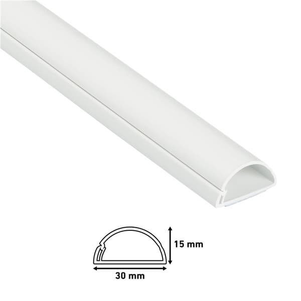 D-LINE Kabelkanal Kit 30x15mm 3x Kabelkanal/Tillbehör 1.0m