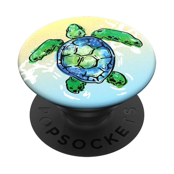 PopSockets Tortuga Avtagbart Grip med Ställfunktion