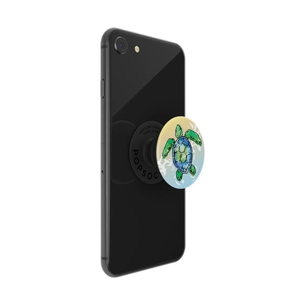 PopSockets Tortuga Avtagbart Grip med Ställfunktion
