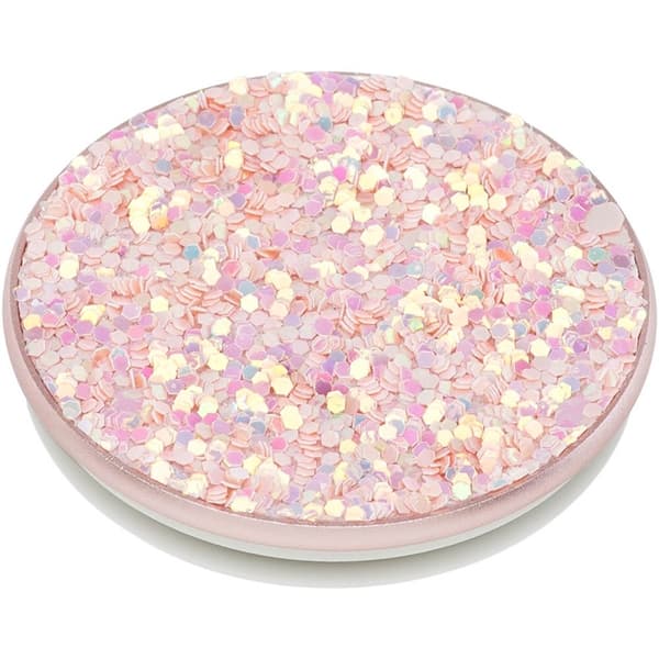 PopSockets Sparkle Rose Avtagbart Grip med Ställfunktion Premium