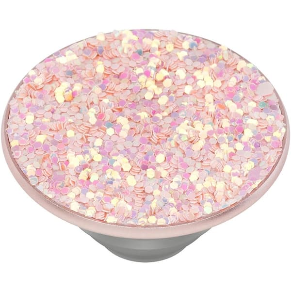 PopSockets Sparkle Rose Avtagbart Grip med Ställfunktion Premium