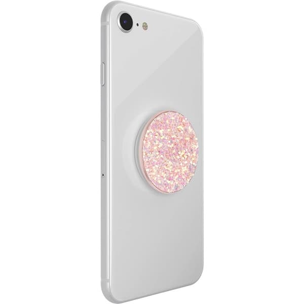 PopSockets Sparkle Rose Avtagbart Grip med Ställfunktion Premium