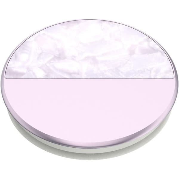 PopSockets Glam Inlay Acetate Lilac Avtagbart Grip med Ställfunktion LUXE