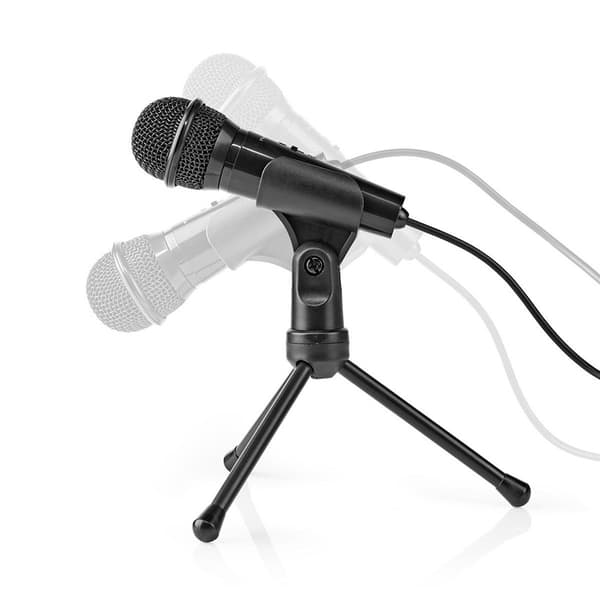 Nedis Mikrofon | Brugt til: Desktop / Notebook / Smartphone / Tablet | Kabel | 1x 3.5 mm